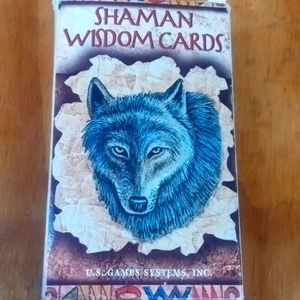 SHAMAN WISDOM CARDS ~65 PIECES NATIVE AMERICAN INSPIRED: LEITA RICHESSON (1998)
